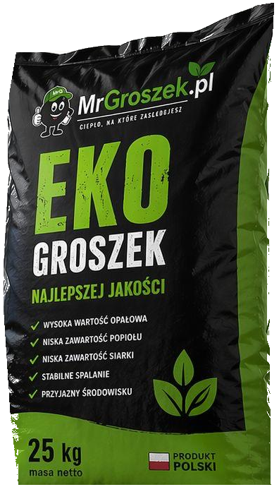 Worek ekogroszek MrGroszek 25 kg